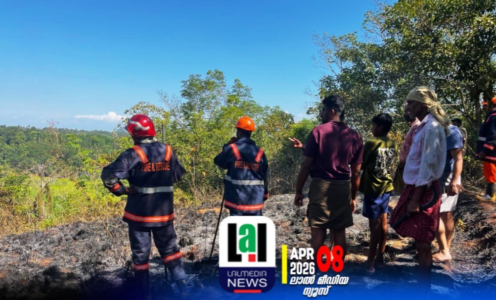 റബർ തോട്ടത്തിന് തീപിടിച്ചു: അഗ്നിരക്ഷാ സേനയും, നാട്ടുകാരും ചേർന്ന് തീ നിയന്ത്രണ വിധേയമാക്കി